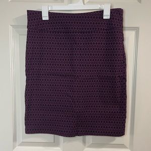 Margaret M Pencil Skirt Purple
